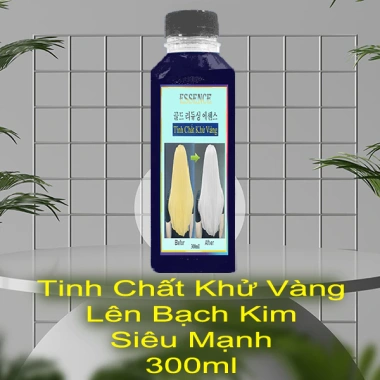 Tinh chất khử vàng tóc tẩy 300ml - Đổi vàng thành bạch kim, giảm giá 90.000₫
