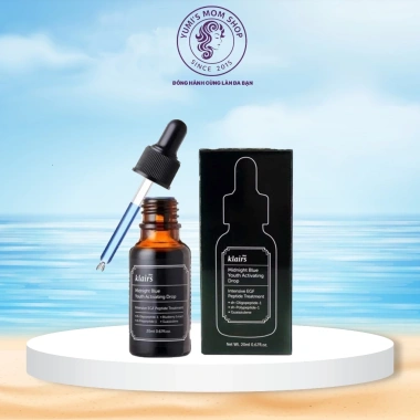 Tinh Chất Klairs Midnight Blue Youth 20ml - Phục Hồi Da, Giảm Tổn Thương, Giá 389k