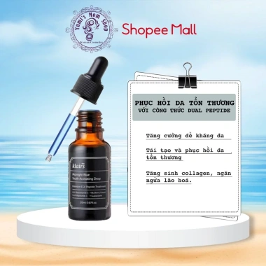 Tinh Chất Klairs Midnight Blue Youth 20ml - Phục Hồi Da, Giảm Tổn Thương, Giá 389k 3 Tinh Chất Klairs Midnight Blue Youth 20ml - Phục Hồi Da, Giảm Tổn Thương, Giá 389k 3