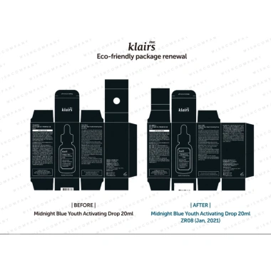 Tinh Chất Klairs Midnight Blue Youth 20ml - Phục Hồi Da, Giảm Tổn Thương, Giá 389k