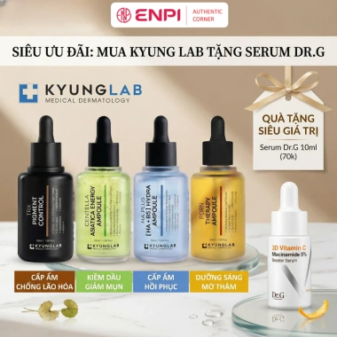 Tinh chất KYUNG LAB ngừa mụn, cấp ẩm, phục hồi da, chống lão hóa, sáng da mờ nám - Giảm còn 389.000 VND