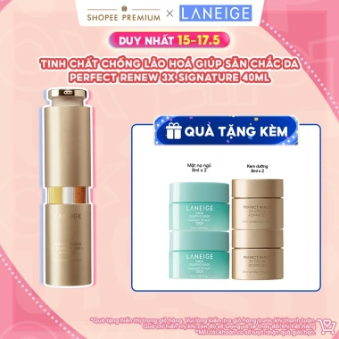 Tinh Chất Laneige Perfect Renew 3X Signature 40ml - Chống Lão Hoá, Da Săn Chắc, Căng Bóng, Giá 1.995.000₫