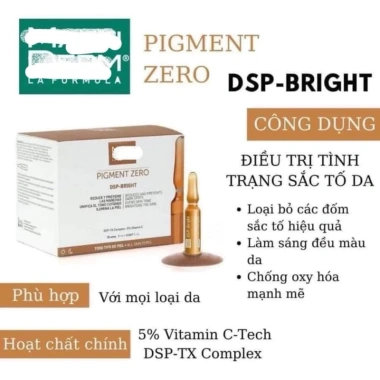 Tinh chất Martiderm Vitamin C DSP Bright 30 ống - Giảm thâm, sáng da, 1.1 triệu