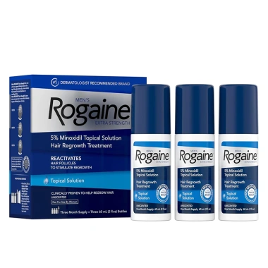 Tinh chất mọc tóc nam Rogaine 5% Minoxidil 60ml - Giảm rụng, tăng dày, 440.000₫ 7 Tinh chất mọc tóc nam Rogaine 5% Minoxidil 60ml - Giảm rụng, tăng dày, 440.000₫ 7