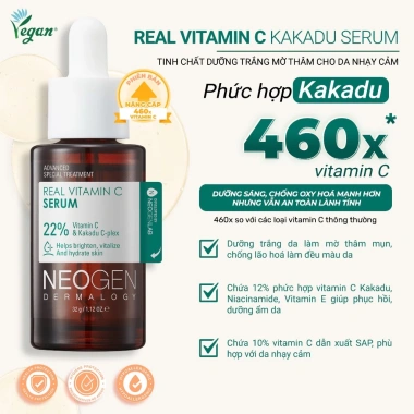 Tinh Chất Neogen Vitamin C 22% Dermalogy Serum Mờ Thâm Dưỡng Trắng 32ml Giá 109.900đ 4