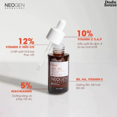 Tinh Chất Neogen Vitamin C 22% Dermalogy Serum Mờ Thâm Dưỡng Trắng 32ml Giá 109.900đ 5