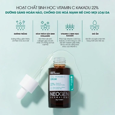 Tinh Chất Neogen Vitamin C 22% Dermalogy Serum Mờ Thâm Dưỡng Trắng 32ml Giá 109.900đ 6