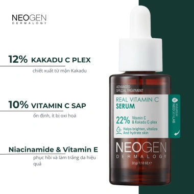 Tinh Chất Neogen Vitamin C 22% Dermalogy Serum Mờ Thâm Dưỡng Trắng 32ml Giá 109.900đ 8