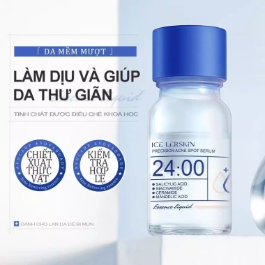 Tinh Chất Ngừa Mụn Acid Salicylic ICE LERSKIN - Giảm Thâm, Kiểm Soát Dầu, Da Dầu/Mụn - Chỉ 99.800 VND