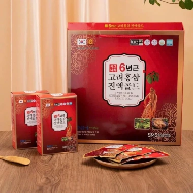 Tinh Chất Nước Hồng Sâm Cô Đặc 6 Years Bio Pharm Hàn Quốc 30 gói 70ml Giá 309.000₫