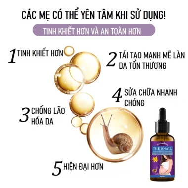 Tinh chất ốc sên giảm sẹo, làm mờ vết rạn da sau sinh - Giá chỉ 37.688 VND