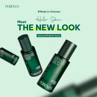 Tinh Chất Porêves Cấp Ẩm, Phục Hồi Da - Serum Prebiotic 30ml Giá 465k (giảm 20%)