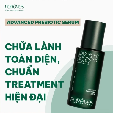Tinh Chất Porêves Cấp Ẩm, Phục Hồi Da - Serum Prebiotic 30ml Giá 465k (giảm 20%)