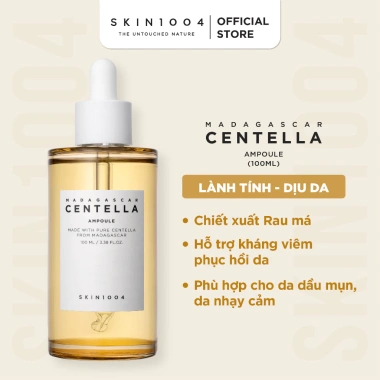 Tinh chất rau má SKIN1.004 Madagascar Centella Ampoule 100ml Dưỡng da dịu nhẹ, phục hồi nhanh, giá chỉ 455.000₫ 2 Tinh chất rau má SKIN1.004 Madagascar Centella Ampoule 100ml Dưỡng da dịu nhẹ, phục hồi nhanh, giá chỉ 455.000₫ 2
