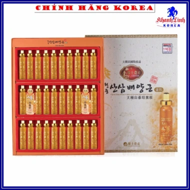 Tinh chất sâm núi Cheong Jong Hàn Quốc 30 ống 20ml - 1,55 tr, tăng sức khỏe