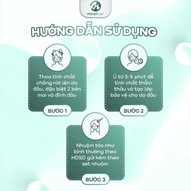 Tinh chất Scalp Soothing Minzihair – Chống rát, làm dịu và ngăn kích ứng da đầu khi nhuộm tóc, chỉ 59.000₫ 3 Tinh chất Scalp Soothing Minzihair – Chống rát, làm dịu và ngăn kích ứng da đầu khi nhuộm tóc, chỉ 59.000₫ 3