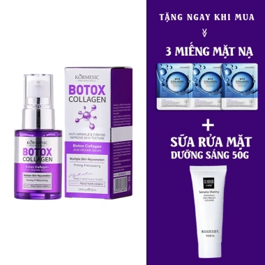 Tinh Chất Serum Collagen 30ml Chống Nếp Nhăn, Dưỡng Sáng Vitamin C 5% + Niacinamide - Giá Ưu Đãi 148.900đ