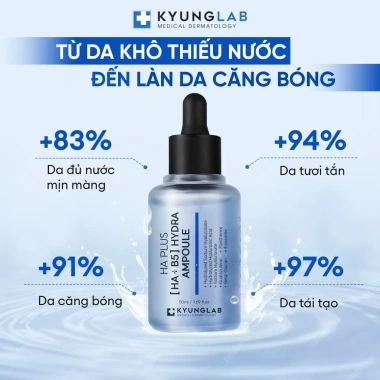 Tinh chất serum HA B5 KyungLab 50ml - Căng bóng cấp ẩm, phục hồi da, chống lão hóa