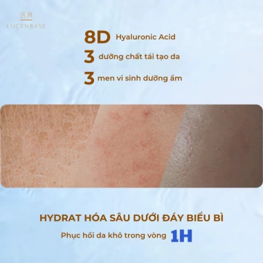 Tinh chất serum HA Pro Lucenbase 30ml - Cấp ẩm sâu, phục hồi da, giảm giá 170k 5