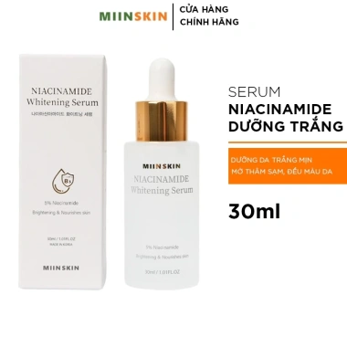 Tinh chất serum Niacinamide Whitening MIINSKIN 30ml - Dưỡng trắng, mờ thâm, đều màu da, giá 389.000₫ (giảm từ 470.690₫) 3
