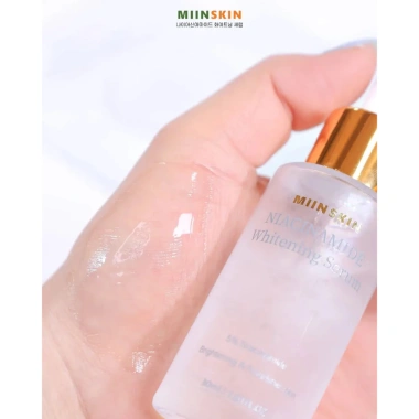 Tinh chất serum Niacinamide Whitening MIINSKIN 30ml - Dưỡng trắng, mờ thâm, đều màu da, giá 389.000₫ (giảm từ 470.690₫) 6