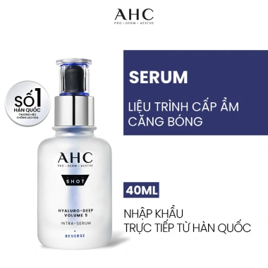 Tinh chất Serum PROSHOT HYALURO-DEEP VOLUME 5 AHC 40ml - Căng bóng, mờ nếp nhăn, giảm nếp gấp, giá ưu đãi 784.000 VND 3 Tinh chất Serum PROSHOT HYALURO-DEEP VOLUME 5 AHC 40ml - Căng bóng, mờ nếp nhăn, giảm nếp gấp, giá ưu đãi 784.000 VND 3