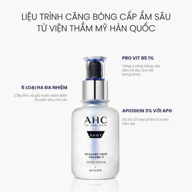 Tinh chất Serum PROSHOT HYALURO-DEEP VOLUME 5 AHC 40ml - Căng bóng, mờ nếp nhăn, giảm nếp gấp, giá ưu đãi 784.000 VND