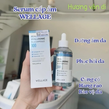 Tinh chất serum Wellage cấp ẩm, phục hồi da 60ml Hàn Quốc - Giá ưu đãi 365.000đ