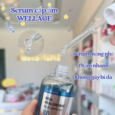 Tinh chất serum Wellage cấp ẩm, phục hồi da 60ml Hàn Quốc - Giá ưu đãi 365.000đ