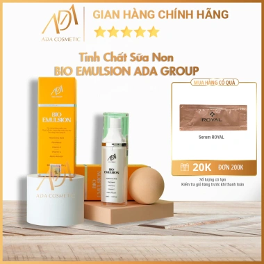 Tinh Chất Sữa Non BIO Emulsion ADA GROUP - Phục hồi, cấp ẩm sâu, giảm giá 21%