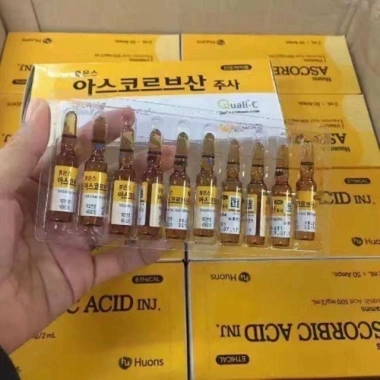 Tinh chất tế bào gốc Vitamin C Huons 10 ống dưỡng trắng da giảm nám giá ưu đãi 110k 3