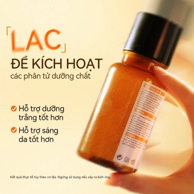 Tinh chất Toner Vitamin C Niacinamide Lanbena – Trắng sáng, giảm thâm, săn chắc da