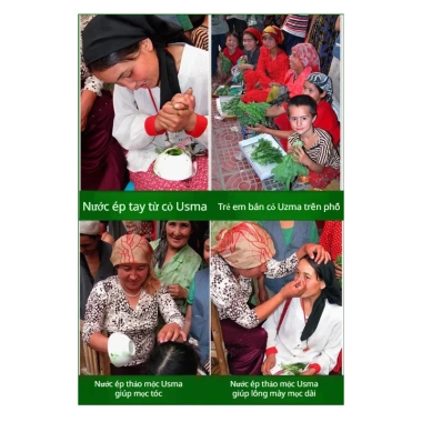 Tinh chất Usmania - Dưỡng tóc & lông mày, 100% thảo dược, tăng mọc mày 99k 5