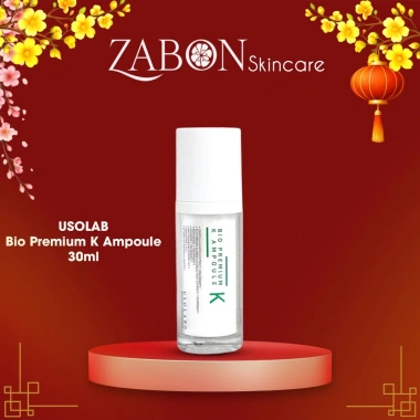 Tinh chất Usolab Bio Premium K-ampoule 30ml – Dưỡng, làm dịu, giảm đỏ, phục hồi da, giá ưu đãi 673.200₫