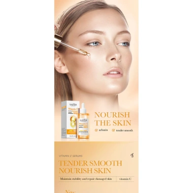 Tinh chất Vitamin C 100ml SADOER Hydrating Shrink Pore - Dưỡng ẩm, thu nhỏ lỗ chân lông, 79k