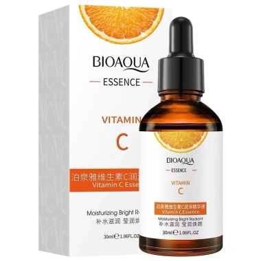 Tinh chất vitamin C BIOAQUA dưỡng ẩm kiềm dầu, làm sáng da, thẩm thấu nhanh 30ml/100ml 2