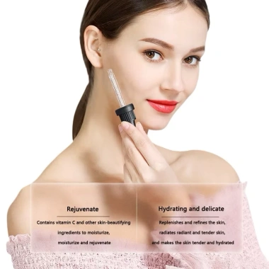 Tinh chất vitamin C BIOAQUA dưỡng ẩm kiềm dầu, làm sáng da, thẩm thấu nhanh 30ml/100ml 3