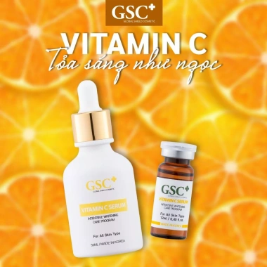 Tinh chất Vitamin C GSC Serum sáng da, giảm thâm, dưỡng ẩm, giá chỉ 1.14 triệu