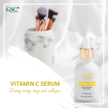 Tinh chất Vitamin C GSC Serum sáng da, giảm thâm, dưỡng ẩm, giá chỉ 1.14 triệu 7 Tinh chất Vitamin C GSC Serum sáng da, giảm thâm, dưỡng ẩm, giá chỉ 1.14 triệu 7