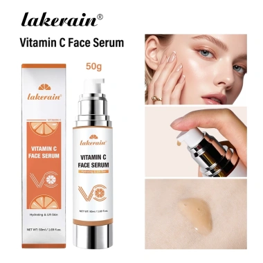 Tinh chất Vitamin C Lakerain 50ml – Sáng da, trẻ hóa, bổ sung Collagen, giảm nếp nhăn