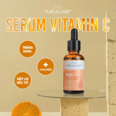 Tinh Chất Vitamin C PUCA - Làm Sáng Da Giảm Thâm Chống Oxy Hóa Chính Hãng 379k 3