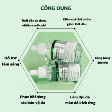 Tinh chất WELLAGE BE36 cấp ẩm, căng bóng, phục hồi da nhiễm corticoid – Giá 314,100₫