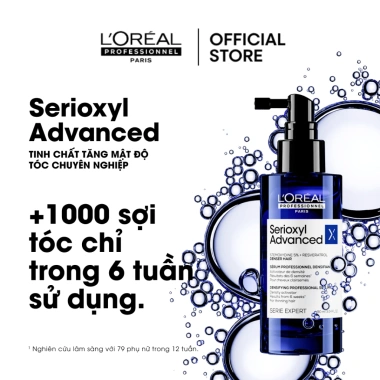 Tinh chất xịt Serioxyl Advanced 90ml - Tăng mật độ, làm dày tóc thưa, giảm giá 2