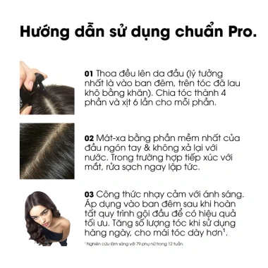 Tinh chất xịt Serioxyl Advanced 90ml - Tăng mật độ, làm dày tóc thưa, giảm giá 6