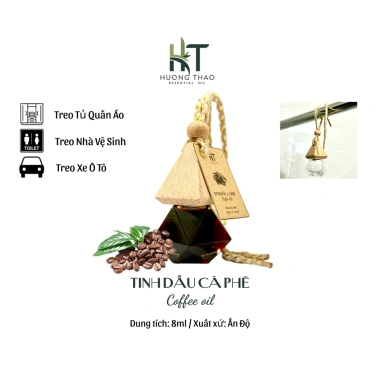 Tinh Dầu Cà Phê HUONG THAO OIL - Chai Treo 8ml Nhập Khẩu Ấn Độ - 41.710₫