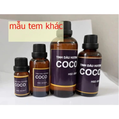 Tinh Dầu Coco Chanel - Hương Nước Hoa Thơm Lừng Xông Phòng Khách Sạn, Spa, Oto, Nhà Nghỉ 100ml/50ml/30ml Giá 48.000 VNĐ