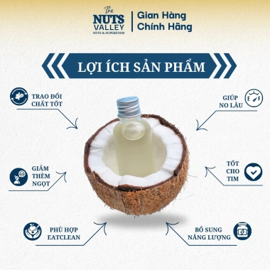 Tinh Dầu Dừa Ép Lạnh The Nuts Valley – Dưỡng Tóc, Nấu Ăn, Làm Đẹp, Giá 228.650₫ (Giảm 17%) – Tết 2.026