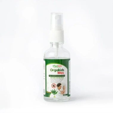 Tinh dầu đuổi muỗi cao cấp Orgakids cho bé thiên nhiên, xịt trực tiếp lên da an toàn, giá 60.000 4