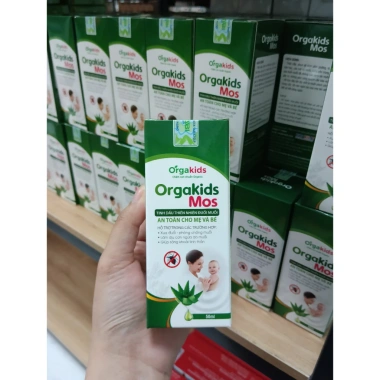 Tinh dầu đuổi muỗi cao cấp Orgakids cho bé thiên nhiên, xịt trực tiếp lên da an toàn, giá 60.000 5
