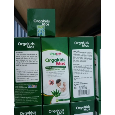 Tinh dầu đuổi muỗi cao cấp Orgakids cho bé thiên nhiên, xịt trực tiếp lên da an toàn, giá 60.000 6